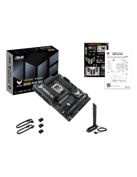 Mainboard, ASUS, AMD B650, SAM5, ATX, Memory DDR5, Memory slots 4, 1xPCI-Express 4.0 1x, 1xPCI-Express 4.0 16x, 1xPCI-Express 5