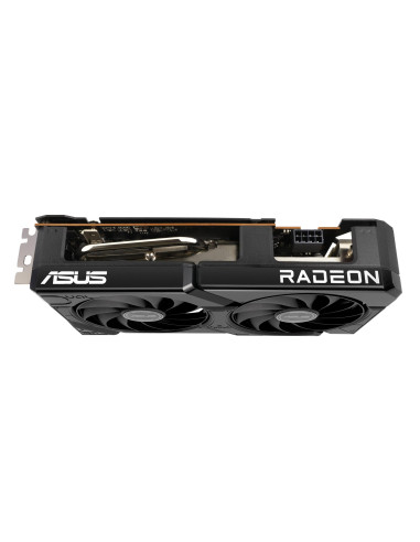 Graphics Card, ASUS, AMD Radeon RX 7600, 8 GB, GDDR6, 128 bit, PCIE 4.0 8x, Two and Half Slot Fansink, 1xHDMI, 3xDisplayPort, D
