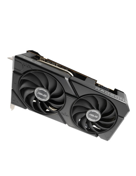 Graphics Card, ASUS, AMD Radeon RX 7600, 8 GB, GDDR6, 128 bit, PCIE 4.0 8x, Two and Half Slot Fansink, 1xHDMI, 3xDisplayPort, D