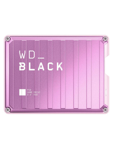 External HDD, WESTERN DIGITAL, P10 Game Drive, WDBZ7D0060BPK-WESN, 6TB, USB 3.2, Colour Pink, WDBZ7D0060BPK-WESN