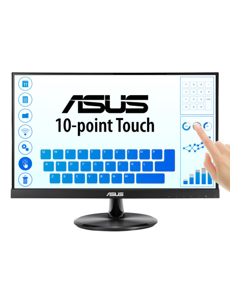 Asus | VT229H | 21.5 " | IPS | 16:9 | 60 Hz | 5 ms | 1920 x 1080 pixels | 250 cd/m | HDMI ports quantity 1