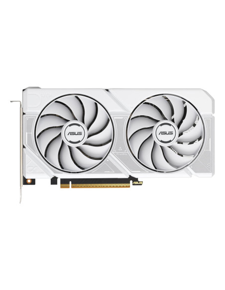 Graphics Card, ASUS, NVIDIA, GeForce RTX 5060, 8 GB, GDDR7, 128 bit, PCI Express 5.0, Active, DUAL-RTX5060-O8G-WHITE