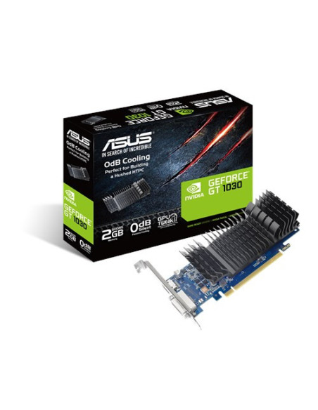 Asus | GT1030-SL-2G-BRK | NVIDIA | 2 GB | GeForce GT 1030 | GDDR5 | DVI-D ports quantity 1 | HDMI ports quantity 1 | PCI Expres