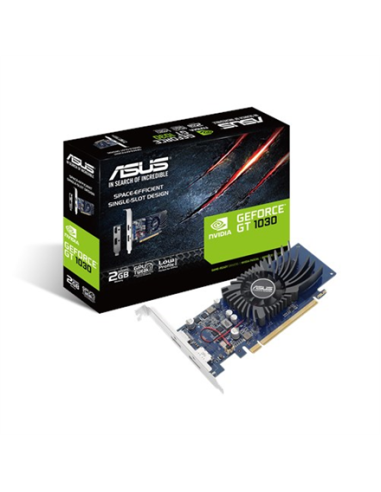 Asus | NVIDIA | 2 GB | GeForce GT 1030 | GDDR5 | HDMI ports quantity 1 | PCI Express 3.0 | Memory clock speed 6008 MHz | Proces