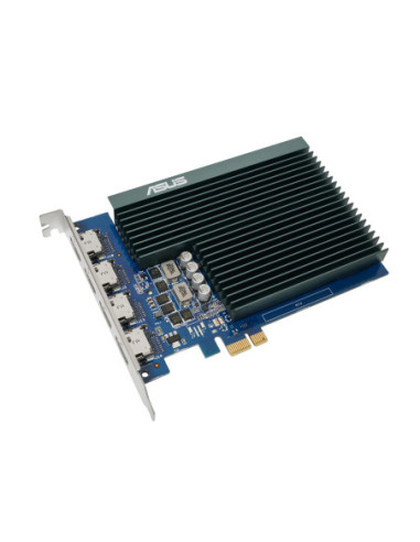 Asus | GT730-4H-SL-2GD5 | NVIDIA | 2 GB | GeForce GT 730 | GDDR5 | HDMI ports quantity 4 | PCI Express 2.0 | Memory clock speed