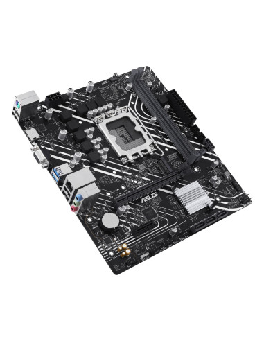 Mainboard, ASUS, Intel H610, LGA1700, Micro-ATX, Memory DDR5, Memory slots 2, 1xPCI-Express 3.0 1x, 1xPCI-Express 4.0 16x, 1xM.