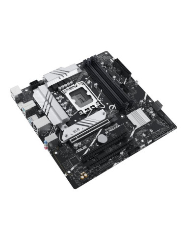Mainboard, ASUS, Intel B760 Express, LGA1700, Micro-ATX, Memory DDR5, Memory slots 4, 2xPCI-Express 4.0 16x, 2xM.2, 1xHDMI, 2xD