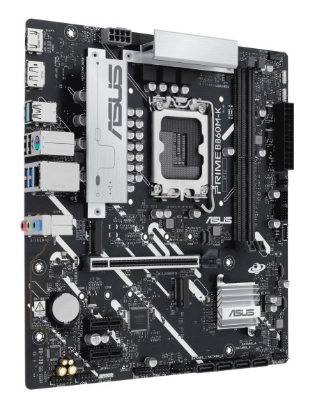 Mainboard, ASUS, Intel B860 Express, LGA1851, Micro-ATX, Memory DDR5, Memory slots 2, 2xPCI-Express 4.0 1x, 1xPCI-Express 4.0 1