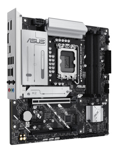 Mainboard, ASUS, Intel B860 Express, LGA1851, Micro-ATX, Memory DDR5, Memory slots 4, 1xPCI-Express 4.0 1x, 1xPCI-Express 4.0 1