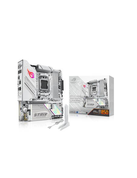 Mainboard, ASUS, AMD B850, SAM5, Micro-ATX, Memory DDR5, Memory slots 4, 1xPCI-Express 5.0 16x, 4xM.2, 1xHDMI, 1xDisplayPort, 2