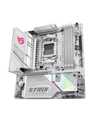 Mainboard, ASUS, AMD B850, SAM5, Micro-ATX, Memory DDR5, Memory slots 4, 1xPCI-Express 5.0 16x, 4xM.2, 1xHDMI, 1xDisplayPort, 2