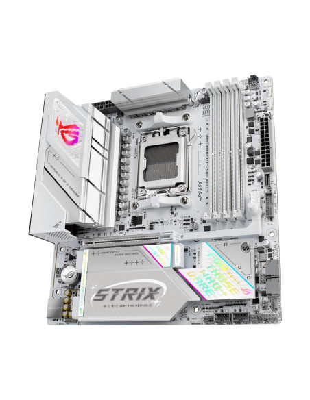 Mainboard, ASUS, AMD B850, SAM5, Micro-ATX, Memory DDR5, Memory slots 4, 1xPCI-Express 5.0 16x, 4xM.2, 1xHDMI, 1xDisplayPort, 2