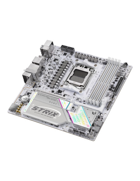 Mainboard, ASUS, AMD B850, SAM5, Micro-ATX, Memory DDR5, Memory slots 4, 1xPCI-Express 5.0 16x, 4xM.2, 1xHDMI, 1xDisplayPort, 2