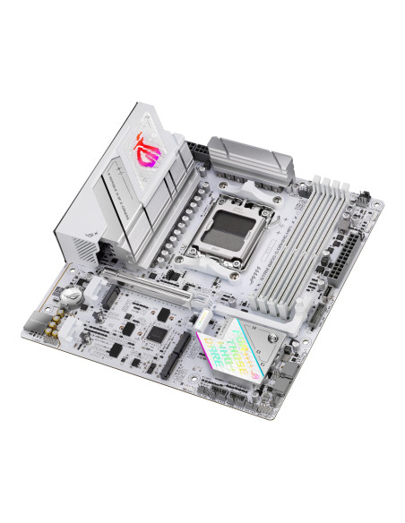 Mainboard, ASUS, AMD B850, SAM5, Micro-ATX, Memory DDR5, Memory slots 4, 1xPCI-Express 5.0 16x, 4xM.2, 1xHDMI, 1xDisplayPort, 2