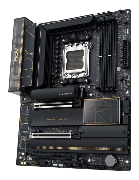 Mainboard, ASUS, AMD X870E, SAM5, ATX, Memory DDR5, Memory slots 4, 3xPCI-Express 4.0 16x, 2xPCI-Express 5.0 16x, 4xM.2, 1xHDMI