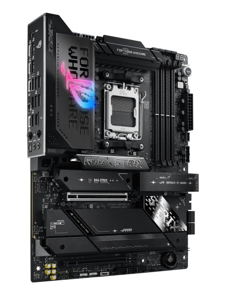 Mainboard, ASUS, AMD X870E, SAM5, ATX, Memory DDR5, Memory slots 4, 1xPCI-Express 4.0 16x, 1xPCI-Express 5.0 16x, 5xM.2, 1xHDMI