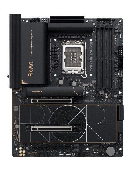 Mainboard, ASUS, Intel Z890, LGA1851, ATX, Memory DDR5, Memory slots 4, 1xPCI-Express 4.0 16x, 2xPCI-Express 5.0 16x, 5xM.2, 1x