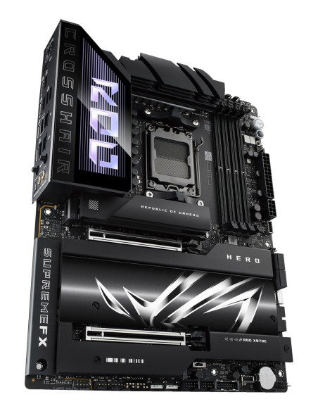 Mainboard, ASUS, AMD X870E, SAM5, ATX, Memory DDR5, Memory slots 4, 2xPCI-Express 4.0 16x, 2xPCI-Express 5.0 16x, 4xM.2, 1xHDMI