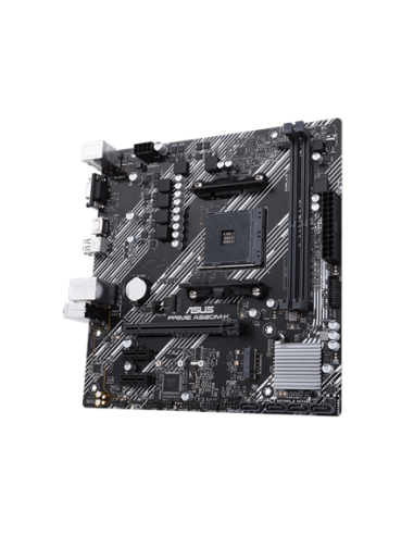 Asus | PRIME A520M-K | Processor family AMD | Processor socket AM4 | DDR4 | Memory slots 2 | Supported hard disk drive interfac