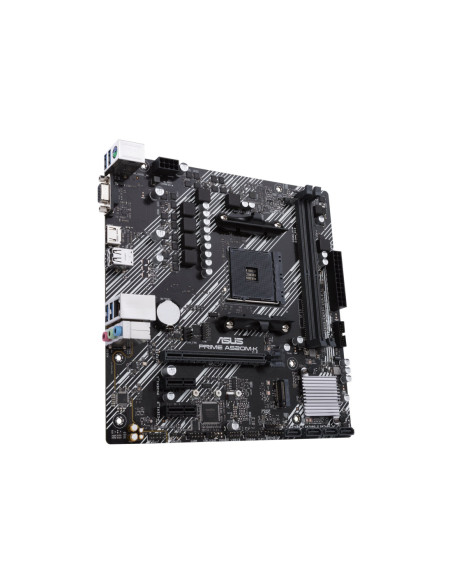 Asus | PRIME A520M-K | Processor family AMD | Processor socket AM4 | DDR4 | Memory slots 2 | Supported hard disk drive interfac