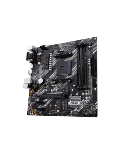 Asus | PRIME B550M-K | Processor family AMD | Processor socket AM4 | DDR4 | Memory slots 4 | Chipset AMD B | Micro ATX