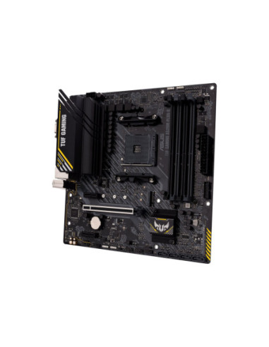 Asus | TUF GAMING A520M-PLUS II | Processor family AMD | Processor socket AM4 | DDR4 DIMM | Memory slots 4 | Supported hard dis