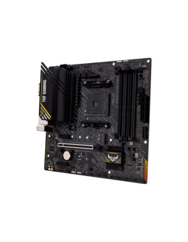 Asus | TUF GAMING A520M-PLUS II | Processor family AMD | Processor socket AM4 | DDR4 DIMM | Memory slots 4 | Supported hard dis