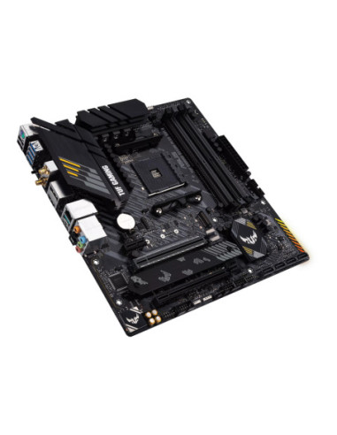 Asus | TUF GAMING B550M-PLUS WIFI II | Processor family AMD | Processor socket AM4 | DDR4 | Memory slots 4 | Chipset B550 | mic