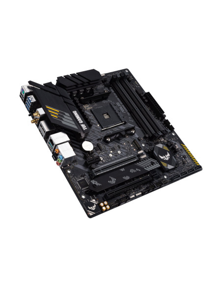 Asus | TUF GAMING B550M-PLUS WIFI II | Processor family AMD | Processor socket AM4 | DDR4 | Memory slots 4 | Chipset B550 | mic