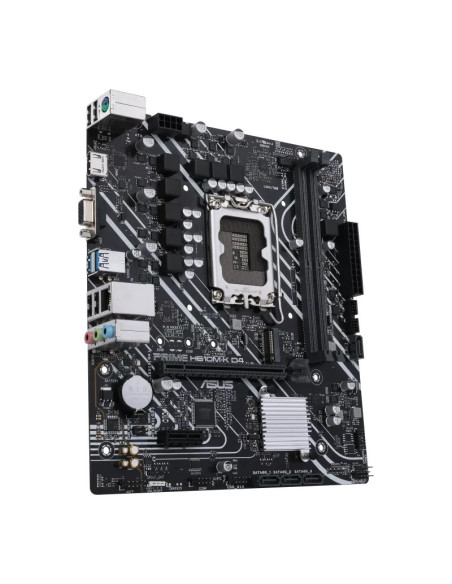 Asus | PRIME H610M-K D4 | Processor family Intel | Processor socket LGA1700 | DDR4 DIMM | Memory slots 2 | Supported hard disk 