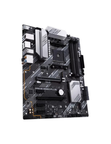 Asus | PRIME B550-PLUS | Processor family AMD | Processor socket AM4 | DDR4 DIMM | Memory slots 4 | Supported hard disk drive i