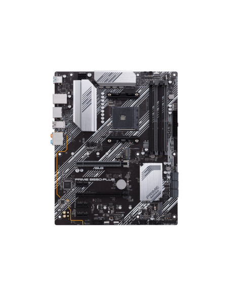 Asus | PRIME B550-PLUS | Processor family AMD | Processor socket AM4 | DDR4 DIMM | Memory slots 4 | Supported hard disk drive i