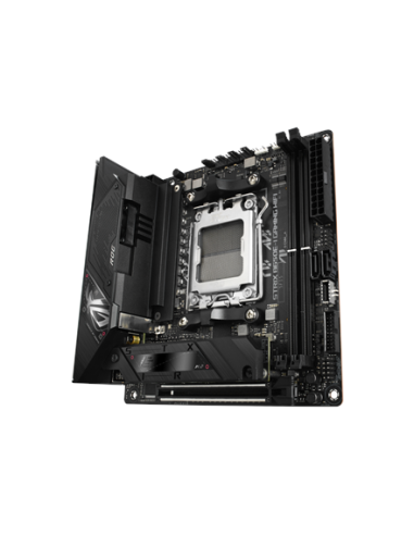 Asus | ROG STRIX B650E-I GAMING WIFI | Processor family AMD | Processor socket AM5 | DDR5 DIMM | Memory slots 2 | Supported har