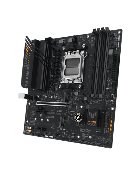 Asus | TUF GAMING A620M-PLUS | Processor family AMD | Processor socket AM5 | DDR5 DIMM | Memory slots 4 | Supported hard disk d