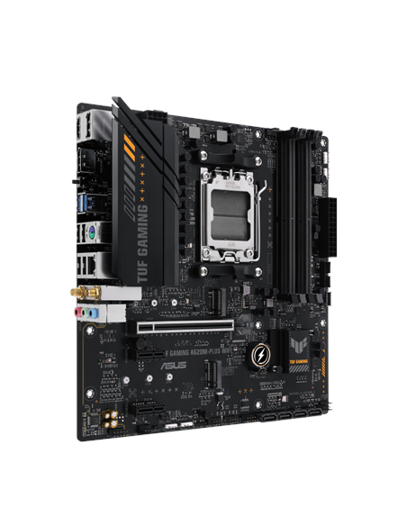 Asus | TUF GAMING A620M-PLUS WIFI | Processor family AMD | Processor socket AM5 | DDR5 DIMM | Memory slots 4 | Supported hard d