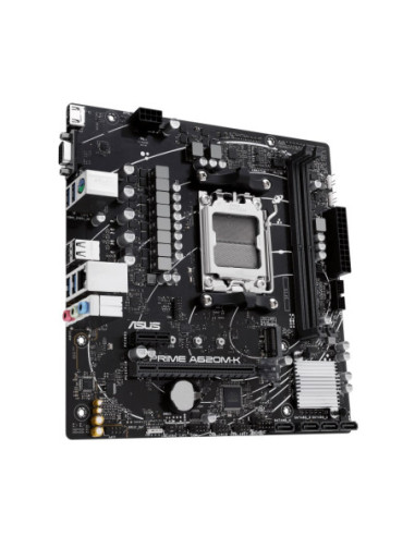 Asus | PRIME A620M-K | Processor family AMD | Processor socket AM5 | DDR5 DIMM | Memory slots 2 | Supported hard disk drive int