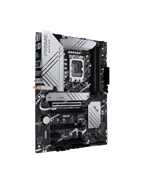 Asus | PRIME Z790-P WIFI | Processor family Intel | Processor socket LGA1700 | DDR5 | Supported hard disk drive interfaces SATA