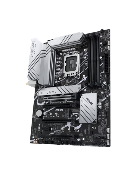 Asus | PRIME Z790-P WIFI | Processor family Intel | Processor socket LGA1700 | DDR5 | Supported hard disk drive interfaces SATA