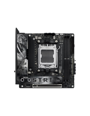 Asus | ROG STRIX X870-I GAMING WIFI | Processor family AMD | Processor socket AM5 | DDR5 DIMM | Supported hard disk drive inter