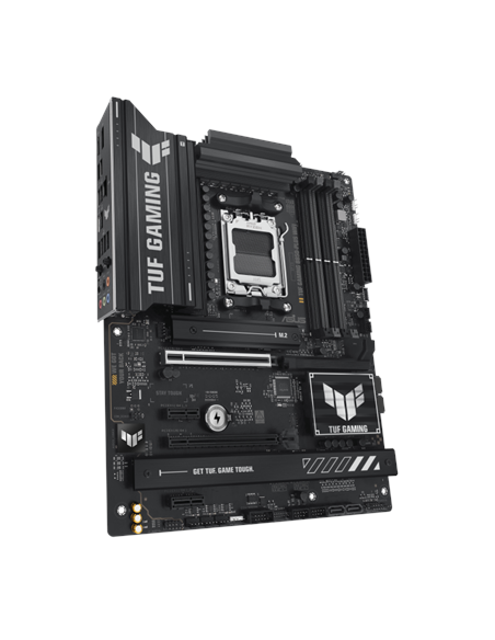 Asus TUF GAMING B850-PLUS WIFI | Processor family AMD | Processor socket AM5 | DDR5 DIMM | Number of SATA connectors 4
