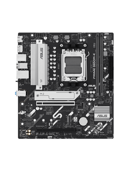 Asus PRIME B850M-K | Processor family AMD | Processor socket AM5 | DDR5 | Supported hard disk drive interfaces SATA, M.2 | Numb