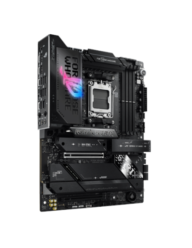 Asus ROG STRIX X870E-E GAMING WIFI | Processor family AMD | Processor socket AM5 | DDR5 | Supported hard disk drive interfaces 