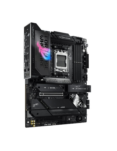 Asus ROG STRIX X870E-E GAMING WIFI | Processor family AMD | Processor socket AM5 | DDR5 | Supported hard disk drive interfaces 