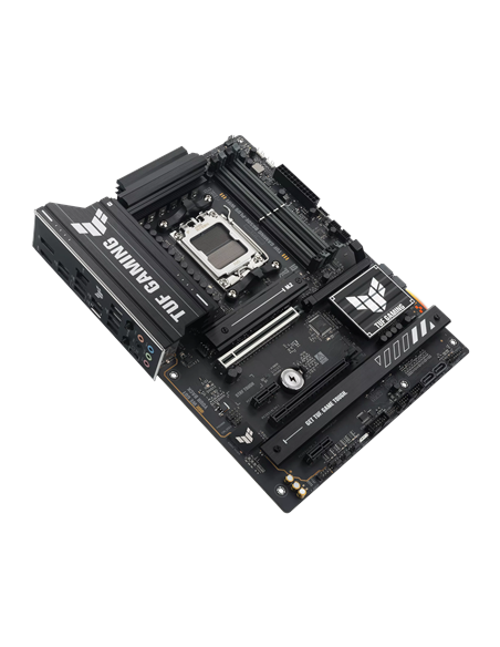 Asus TUF GAMING B650E-PLUS WIFI | Processor family AMD | Processor socket AM5 | DDR5 | Supported hard disk drive interfaces SAT