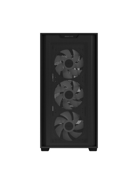 Case, ASUS, A21 PLUS, MidiTower, Case product features Transparent panel, Not included, MicroATX, MiniITX, Colour Black, A21PLU