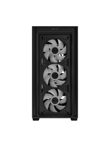 Case, ASUS, A21 PLUS, MidiTower, Case product features Transparent panel, Not included, MicroATX, MiniITX, Colour Black, A21PLU