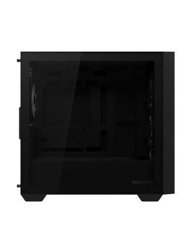 Case, ASUS, A21 PLUS, MidiTower, Case product features Transparent panel, Not included, MicroATX, MiniITX, Colour Black, A21PLU