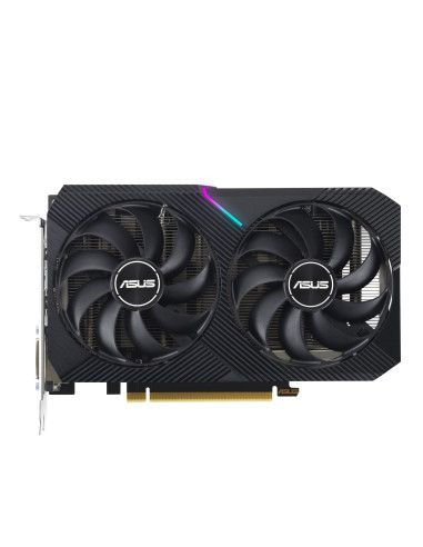 Graphics Card, ASUS, NVIDIA GeForce RTX 3050, 8 GB, GDDR6, 128 bit, PCIE 4.0 16x, Dual Slot Fansink, 1xDVI-D, 1xHDMI, 1xDisplay