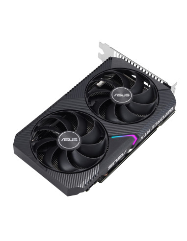 Graphics Card, ASUS, NVIDIA GeForce RTX 3050, 8 GB, GDDR6, 128 bit, PCIE 4.0 16x, Dual Slot Fansink, 1xDVI-D, 1xHDMI, 1xDisplay