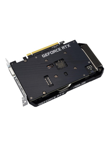 Graphics Card, ASUS, NVIDIA GeForce RTX 3050, 8 GB, GDDR6, 128 bit, PCIE 4.0 16x, Dual Slot Fansink, 1xDVI-D, 1xHDMI, 1xDisplay